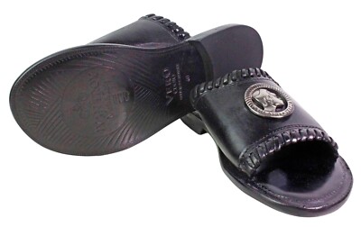 Mali Black Mens Italian Sandals Shoes Mali Black Mens Italian Sandals Shoes - Ivan Troy main image 3