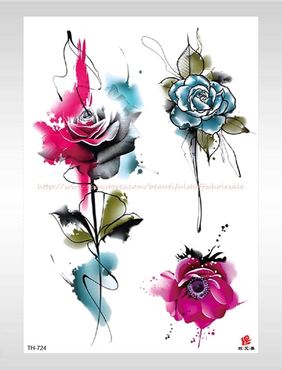 تويتر  Polyvore على تويتر Rose Tattoo  watercolor rose tattoo  RoseTattooIdeas httpstcojD2huwH6B6 httpstco8Qh172XLja