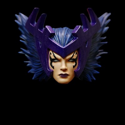 Marvel Legends Custom Deathbird X Men Head 3d printed PAINTED.