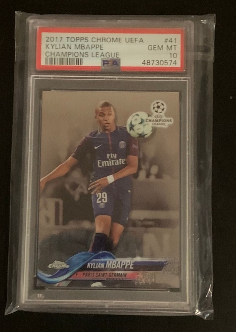 2022 Topps Project22 - Kylian Mbappe by Dan Leydon PSG Project 22