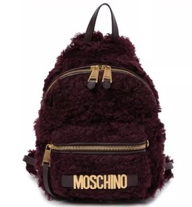 moschino mohair backpack