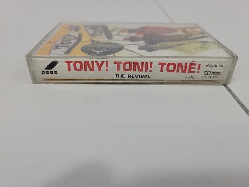 TONY TONI TONE Cassette Tape THE REVIVAL Funk Soul RnB 1990 Polygram Foto 3 de 4