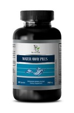 Herbal Support - Water Away Pills 700mg -  Hydration Aid 1 Bottles 60 Capsules