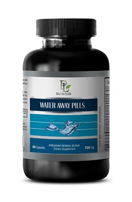 Daily Relief - Water Away Pills 700mg -  Cleanse Support 1 Bottles 60 Capsules