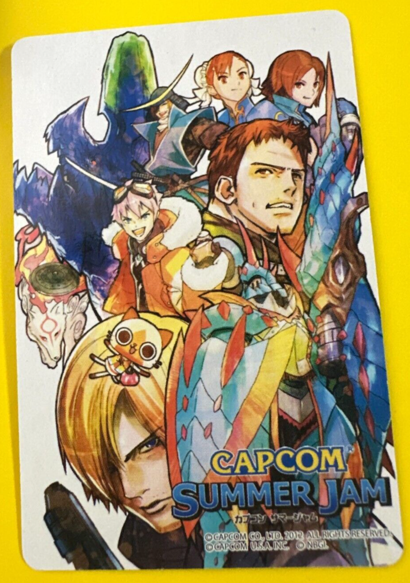 CAPCOM　サマージャム　カード Waka Ōkami Diamond J Capcom Summer Jam Playing Card From Japan | eBay