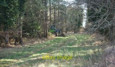 Photo 6x4 Mulching machine at work Beckett End Shouldn't have been i c2019