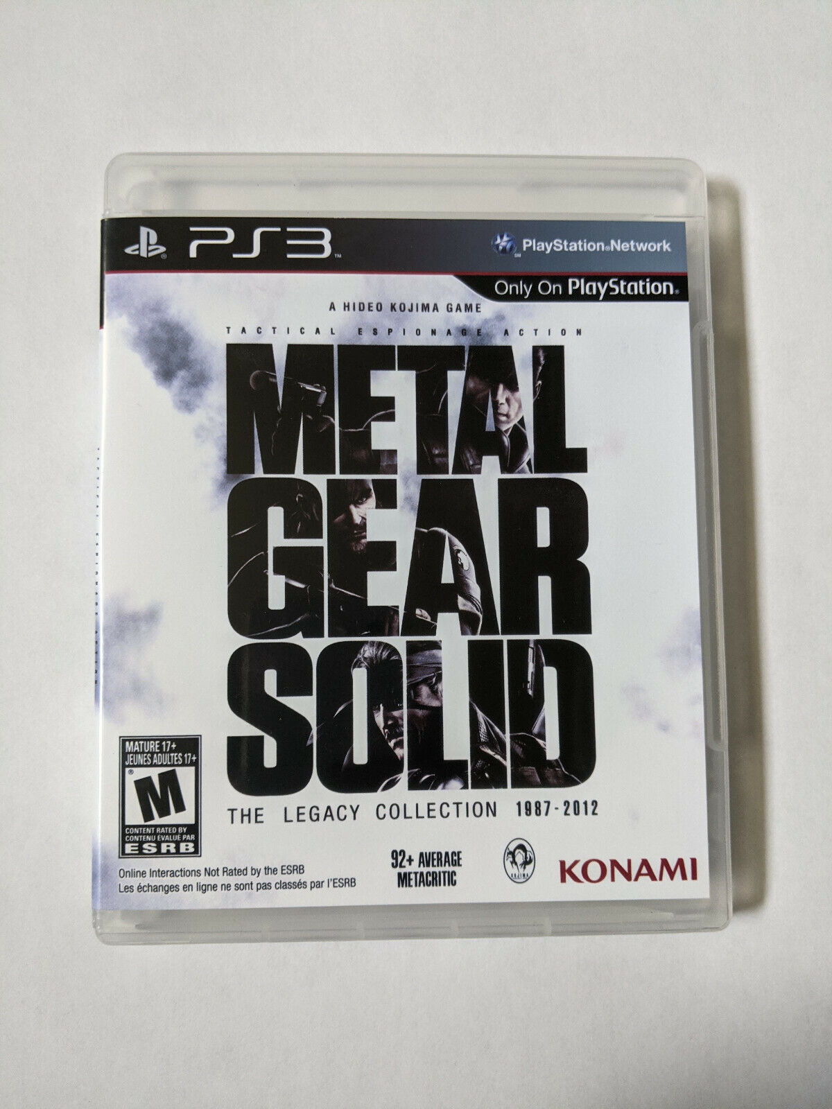  Metal Gear Solid Legacy Collection - Playstation 3