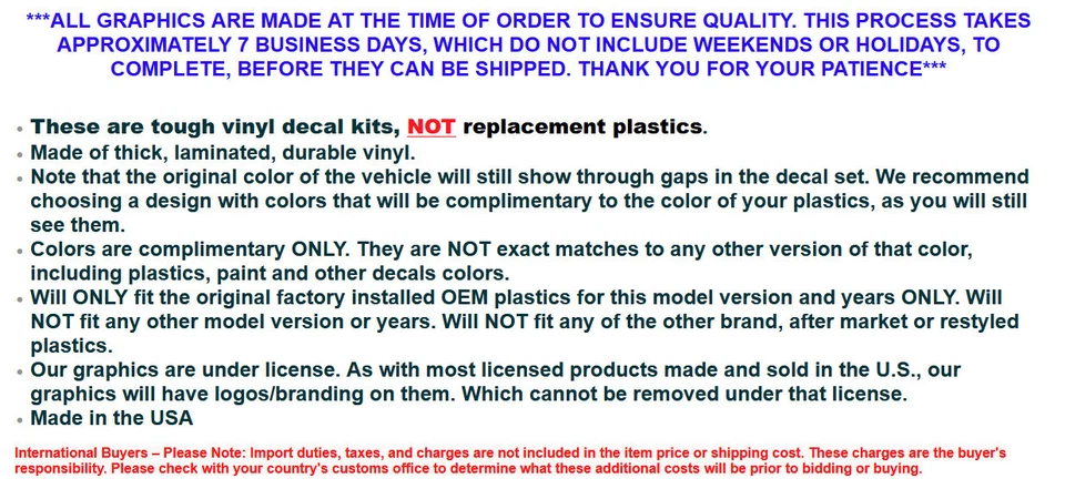 Kit de calcomanías de gráficos ATV para Polaris Scrambler 850XP 1000XP 13-22 bandera tenue Foto 2 de 2