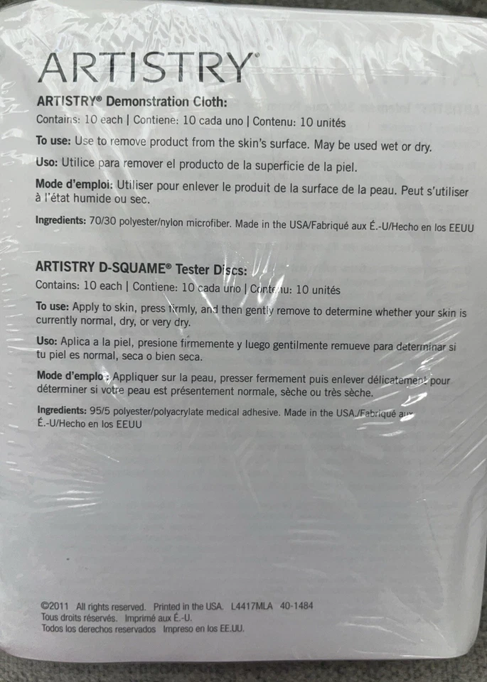Amway ARTISTRY™ Intensive Skin Care Renewing Peel-Reduces Wrinkles, Sample Pack - Image 2 of 2