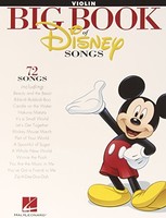 The Big Book Of Disney Songs - Violin (book Only) By , (paperback), Hal Leonard on sale The Big Book Of Disney Songs - Violin (book Only) By , (paperback), Hal Leonard on sale
