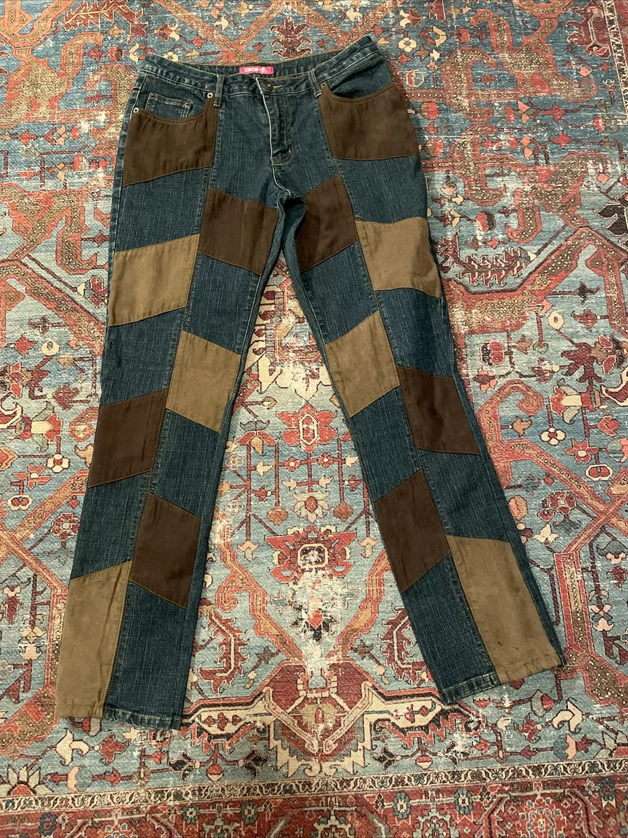 Zana di sale patchwork jeans