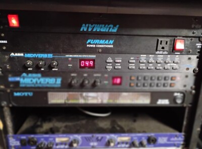 Alesis Midiverb III Multi-Effects Processor FX Reverb Delay with power adaptor