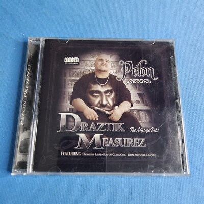 洋楽 MR. PELON CD G-RAP G-FUNK CHICANO Mr Pelon Presents Draztik Measures CD Hood Rap Hip Hop Latino