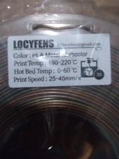 LOCYFENS 3D Printer Filament, PLA 1.75mm, Metal Multicolor
