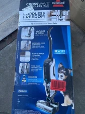 Bissell 25542 Crosswave Cordless Max Hard Floor Wet Dry Vacuum 36 Volt