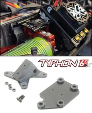XL Slanted ESC Mount Upgrade for Arrma Typhon 6s - Castle XLX2, Mamba X 8s 12s +