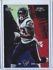 2015 Topps Fire Arian Foster Silver Foil Parallel Card 🏈🔥Houston Texans🔥🏈