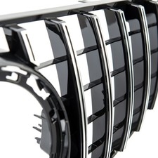 Kühlergrill chrom passend für Mercedes GLC X253 Facelift ohne AMG Sport Panameri Kühlergrill chrom passend für Mercedes GLC X253 Facelift ohne AMG Sport Panameri