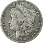 1883 S Morgan Silver Dollar F Fine Details $1 Coin SKU:I26403