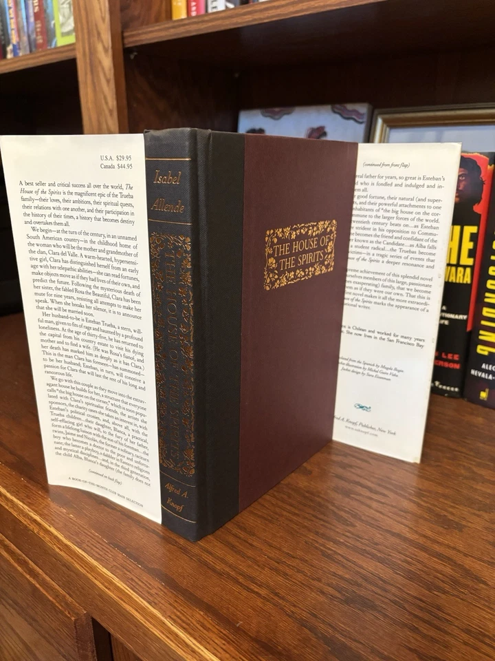 The House of the Spirits. Isabell Allende.  Signed Knopf 2001 Hardcover. Fine - Image 4 of 4
