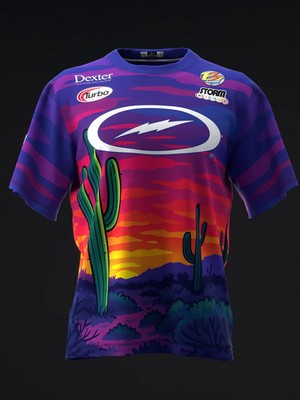 *NEW* Custom Name Storm Simpson Sunset Bowling Jersey Shirts
