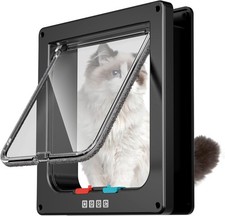 Pet Door-Internal Or External Wall-Mounted Dog and Cat Door