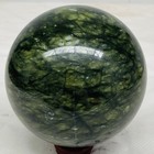 Natural Southern Jade Sphere Green Serpentine Crystal Ball Healing 1820g 4LB — photo 2