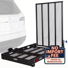 Titan Ramps Hitch-Mounted Wheelchair and Scooter Carrier - 400 lb. Capacity