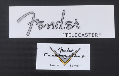 FENDER TELECASTER 50'S HEADSTOCK LOGO GITARRENKOPF FENDER TELECASTER 50'S