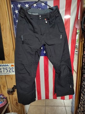 VOLCOM ERGO Gore Tex Recco Rescue Reflector Venting SNOWBOARD PANTS MEN'S SIZE L
