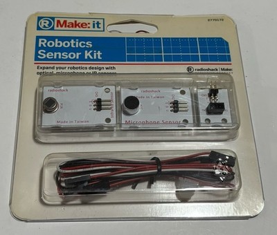 NOS Make: it Robotics Sensor Kit, Radioshack 277-0172