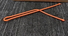 (QTY 5) GT32-31-R9P100 Gear Ties 2-1/2ft Reusable Twist Tie Orange