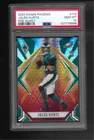 2020 Panini Phoenix Fire Burst JALEN HURTS PSA 10 GEM MINT Rookie Card RC #114