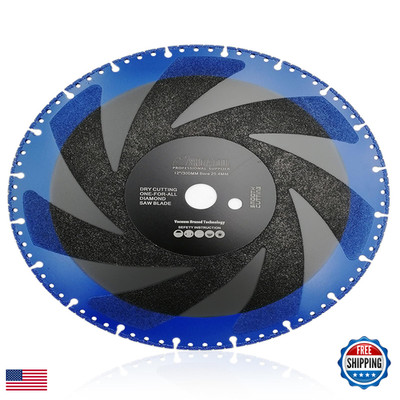 Shdiatool 12 Inch Metal Cutting Diamond Blade All Purpose Cut Off Wheel For