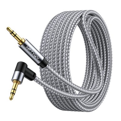 Aux Cord,20 ft 3.5mm Audio Cable Headphone Cable Male to Male Stereo Hi-Fi So...