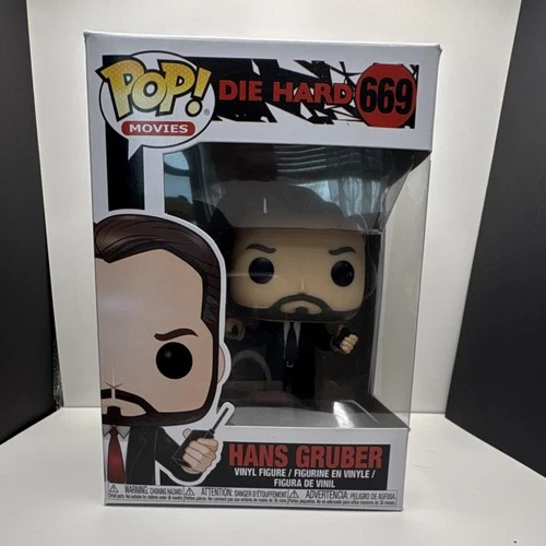 Funko Pop! Vinyl Hans Gruber Die Hard Movies Figure #669 - Original Packaging