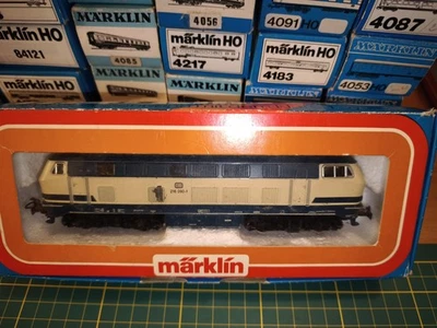 MARKLIN HO 3R, Analogique, Loco Diesel BR 216 de la DB Bon État Réf 3074 - Photo 1/4