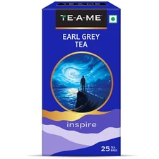 TE-A-ME Earl Grey Tea Bags - 25 Pcs | Earl Grey Tea