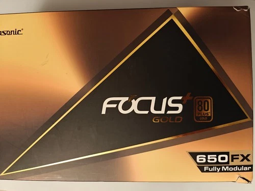 Alimentation PC Seasonic Focus Plus Gold 650W Full Modulaire