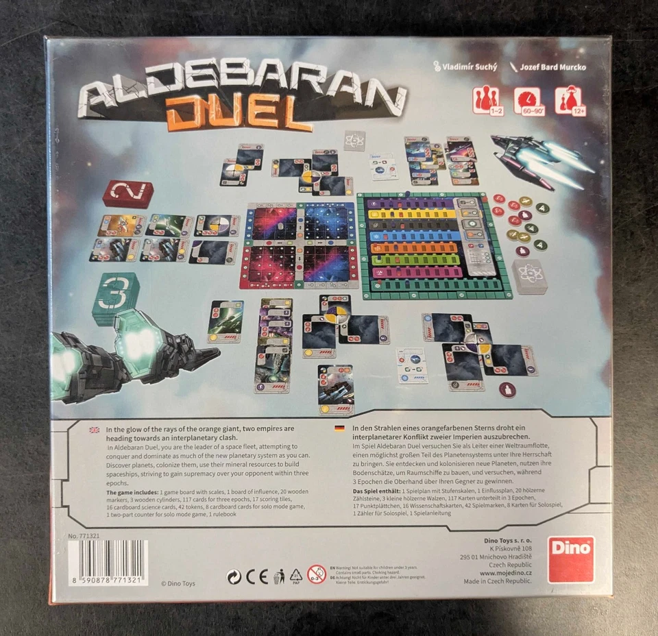 Aldebaran Duel - Science Fiction Space Exploration Board Game Dino Toys (DMG 1) - Image 4 of 4