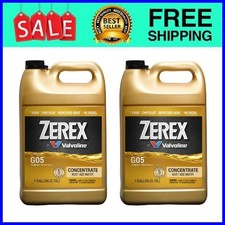 Zerex G05 Phosphate Free Antifreeze Concentrate 1 Gal 2-pack Ships From Usa Zerex G05 Phosphate Free Antifreeze Concentrate 1 Gal 2-pack Ships From Usa