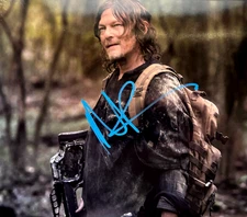 Norman Reedus Signed [The Walking Dead: Daryl Dixon] 8x10" AUTOGRAPH  w/COA