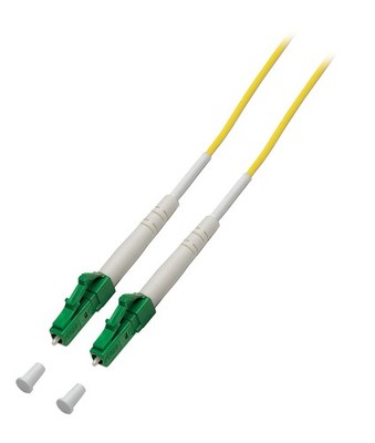 ProfiPatch LWL Glasfaserkabel Simplex LC/APC-LC/APC Singlemode 9/125µ OS2 LSZH 1