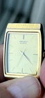 Vintage Seiko Men’s Quartz Tank With New Battery Keeps Proper Time New Crystal