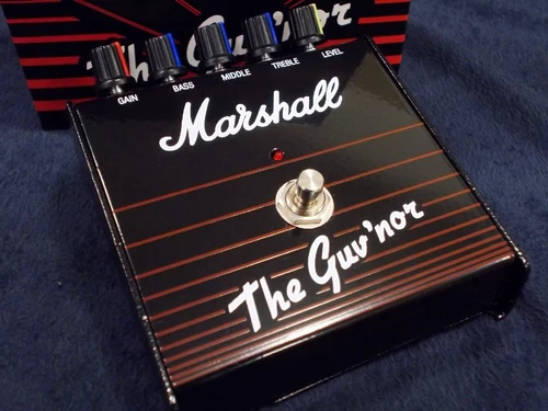 Marshall The Guv'nor Guitar Effects Pedal 60th Ann Used