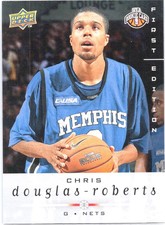 Chris Douglas-Roberts 2008-09 Upper Deck First Edition Nets Rookie #250