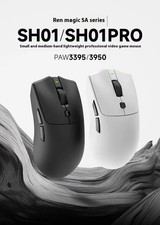 RAWM SA-SH01 Wireless Mouse | Three Mode PAW3395 Sensor Gaming Mouse