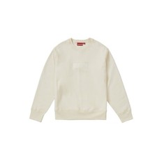 Supreme Box Logo Crewneck FW18 Natural Size: L