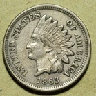 1863 Indian Cent CN XF No Reserve