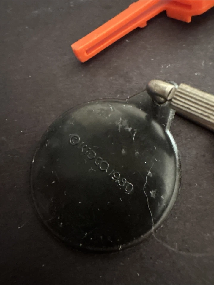 Chave de lançamento de carro Turbo ZX Datsun 240 Kidco 1980 vintage conjunto de 2 - Imagem 2 de 3